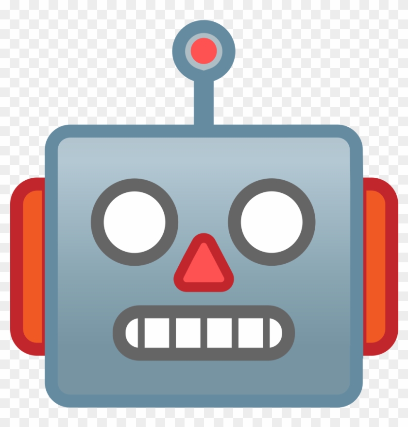 1024 X 1024 11 - Cartoon Robot Face Clipart #703241