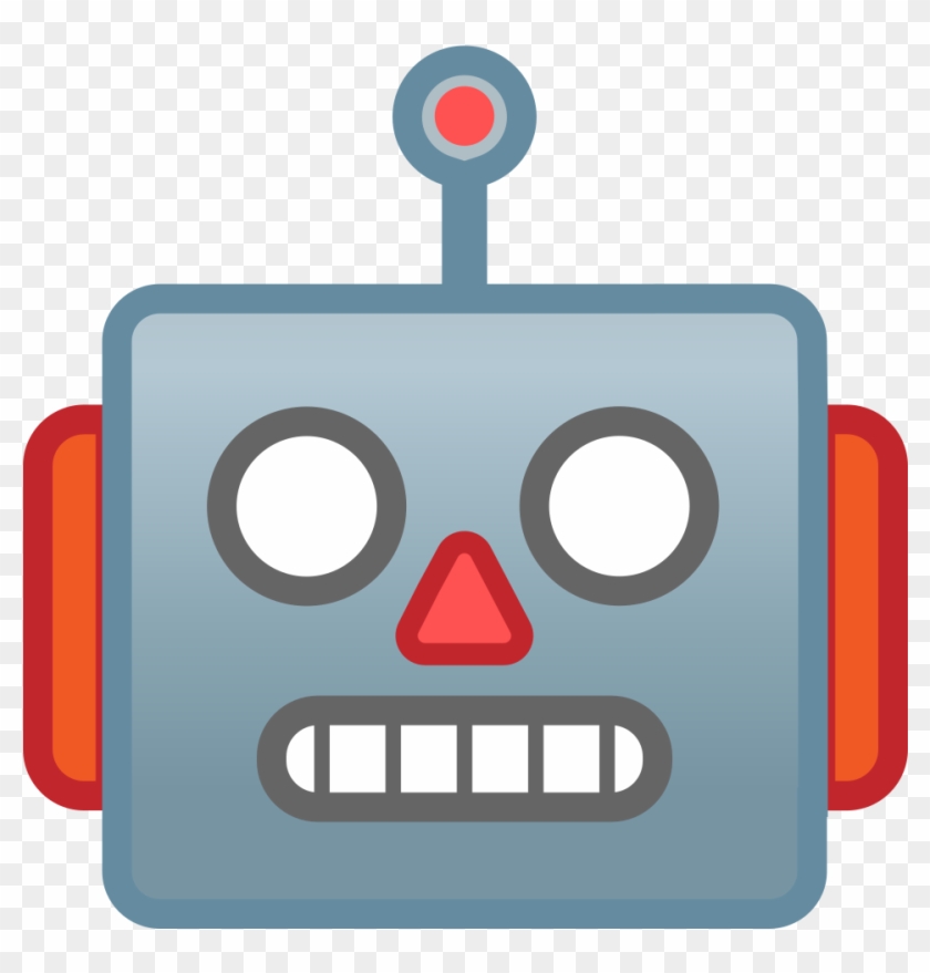 1024 X 1024 11 - Cartoon Robot Face Clipart