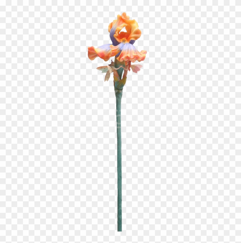Iris Stem Flitty Fairy Flower - Artificial Flower Clipart