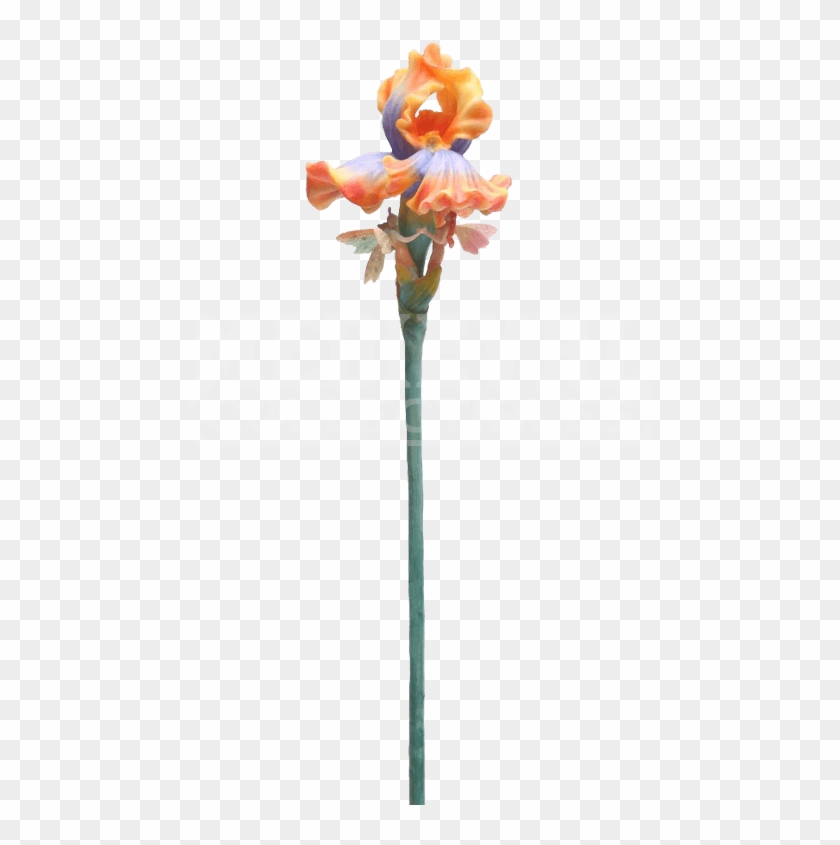 Iris Stem Flitty Fairy Flower - Artificial Flower Clipart #703384