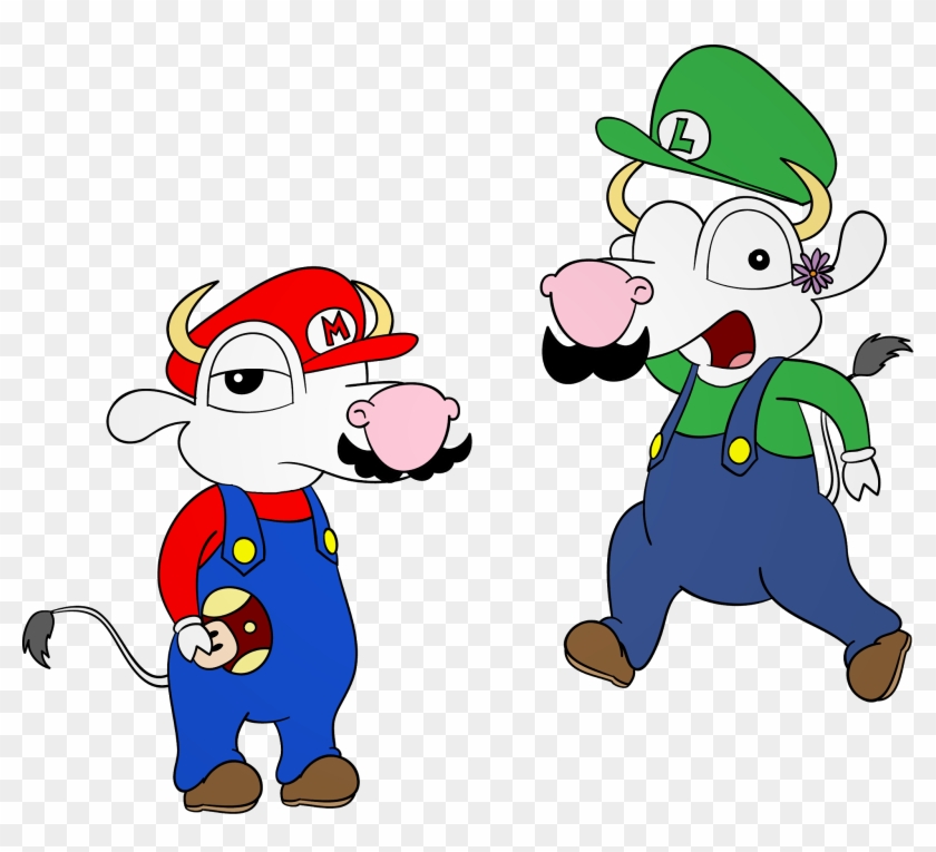 Super Mario Bros - Cartoon Clipart