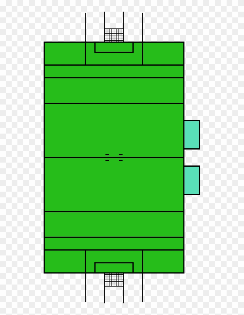 Go To Image - International Rules Football Field Clipart #703481