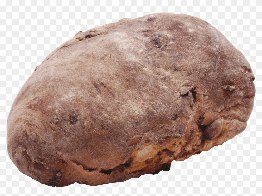 Loaf Artisan Bread - Rocks Top View Png Clipart #703484