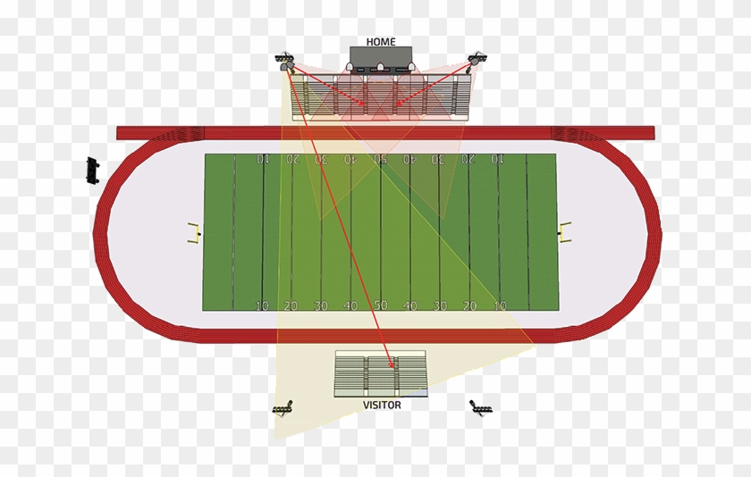 Football Field - Architecture Clipart