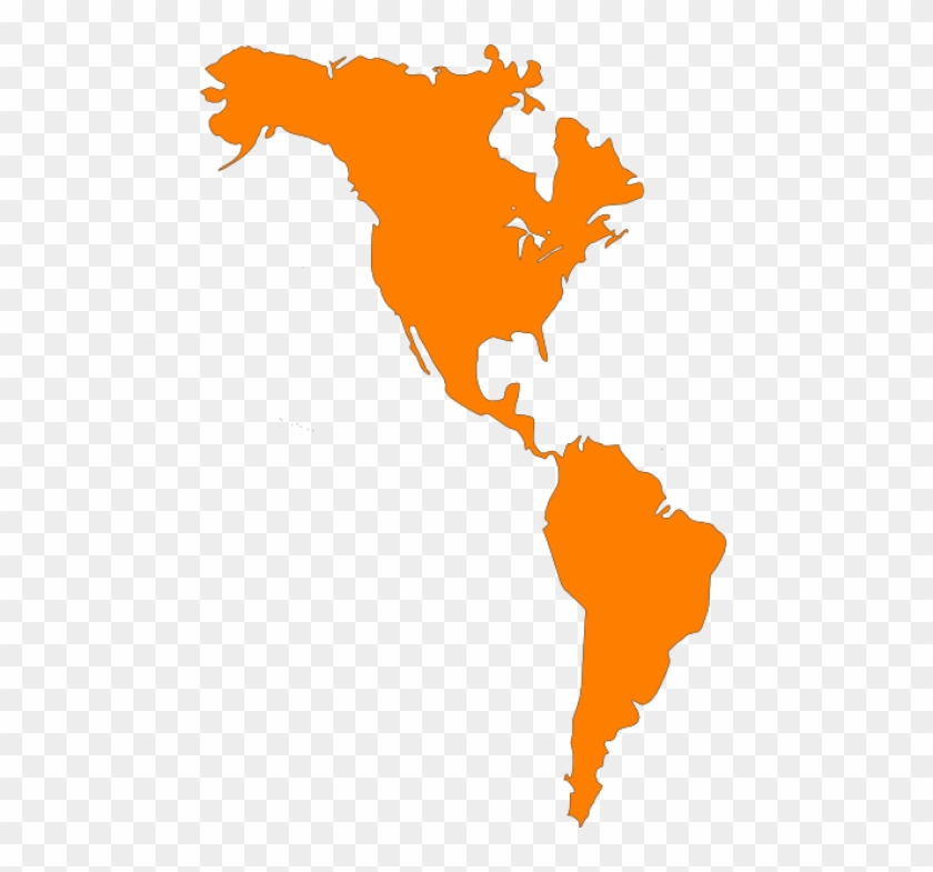 Free Png Download North And South America Map Png Images - North And South America Png Clipart