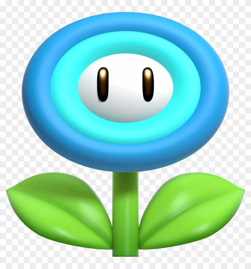 Mario Bros Fire Flower Clipart