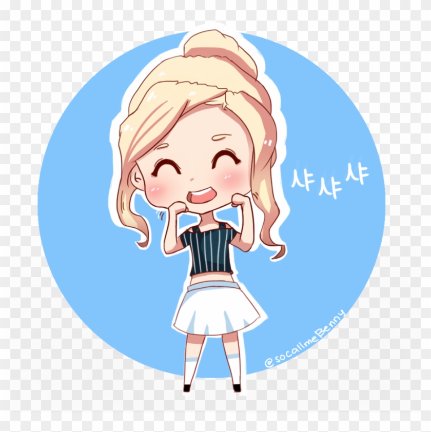 Chibi Clipart Korean - Sana Chibi - Png Download