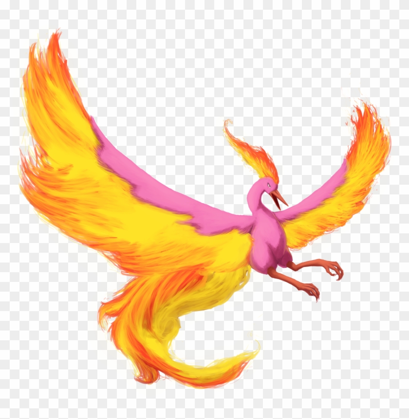 Moltres Shiny - Illustration Clipart #704147