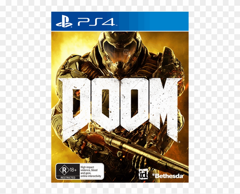 Doom - Doom Ps4 Png Clipart #704449
