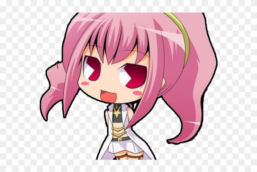 Chibi Girl Pínk Clipart