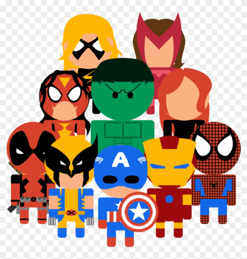 Avengers Chibi Png Clipart