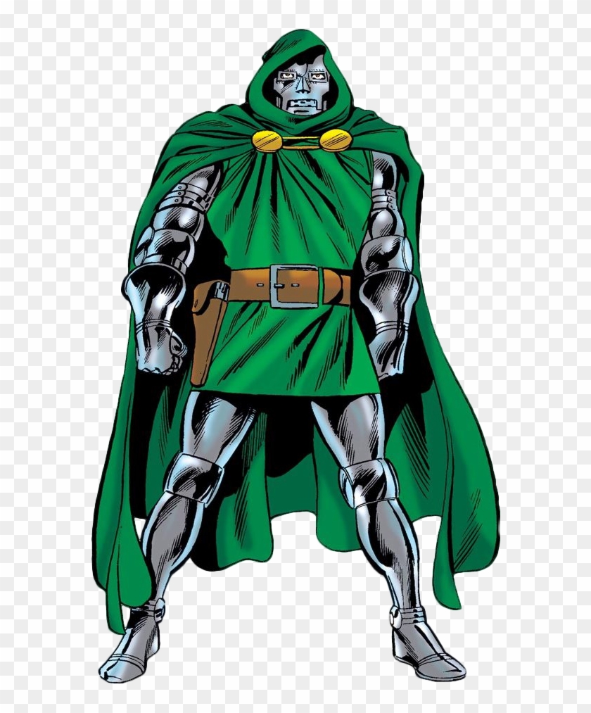 650kib, 625x960, Doom - Lex Luthor Dr Doom Clipart