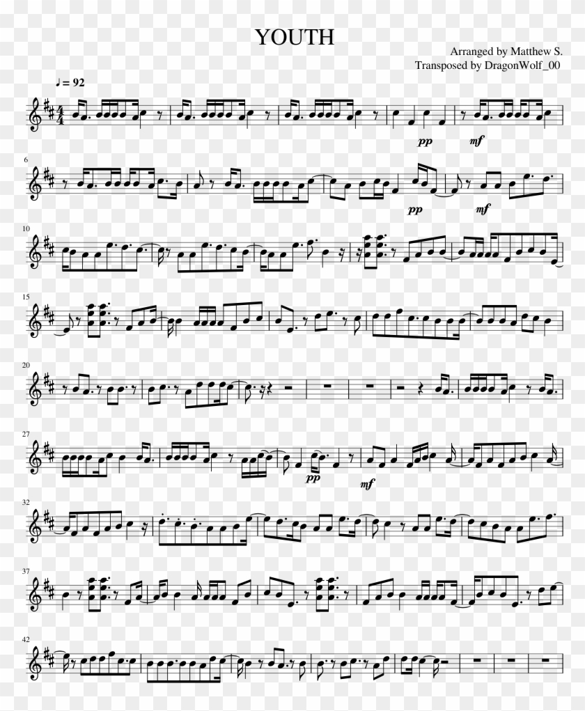 Youth - Troye Sivan - Rise Jonas Blue Noten Clipart