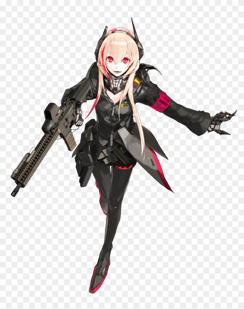The M4 Sopmodii Is An M4a1 Carbine Combined With A - M4 Sopmod Ii Clipart #705044