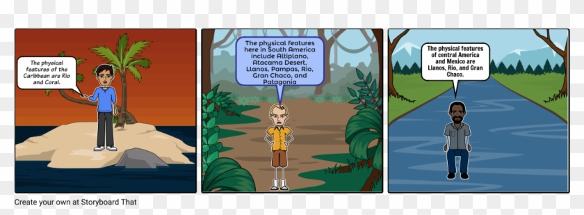 Physical Features Of Latin America - Maybe A Fox Characters Clipart