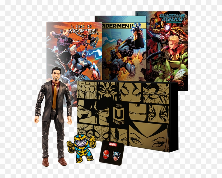 Marvel Unlimited Plus Exclusive Marvel Legends Tony - Marvel Unlimited Plus 2018 Clipart