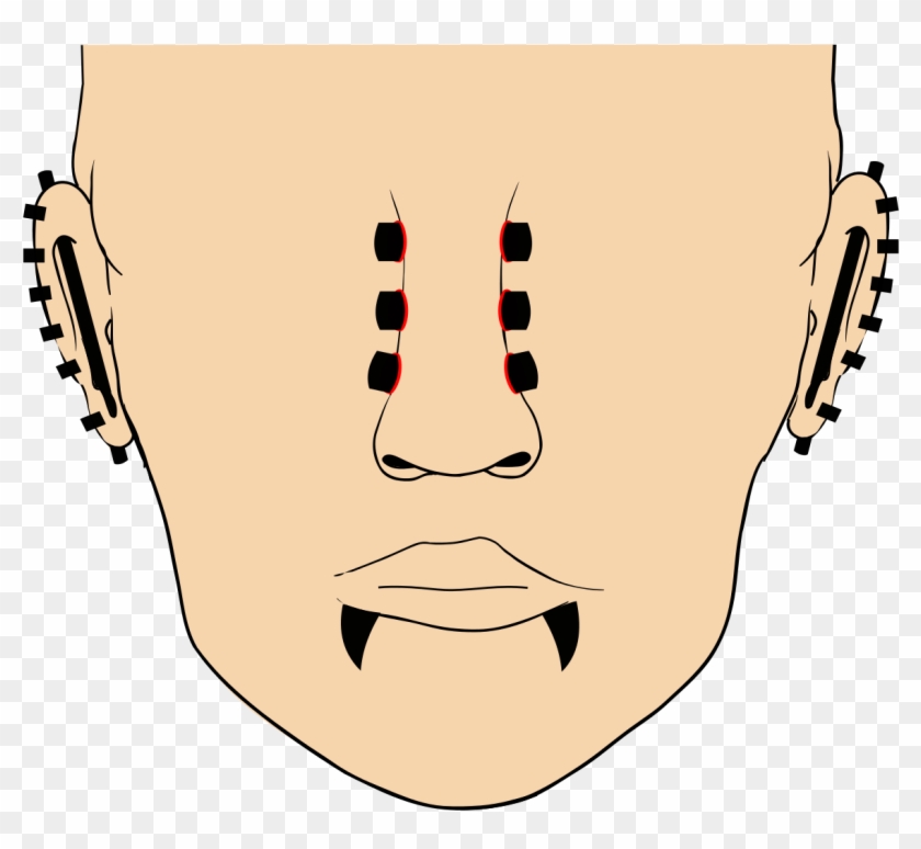 File - Piercing Tendô - Svg - Piercing Pain Naruto Clipart