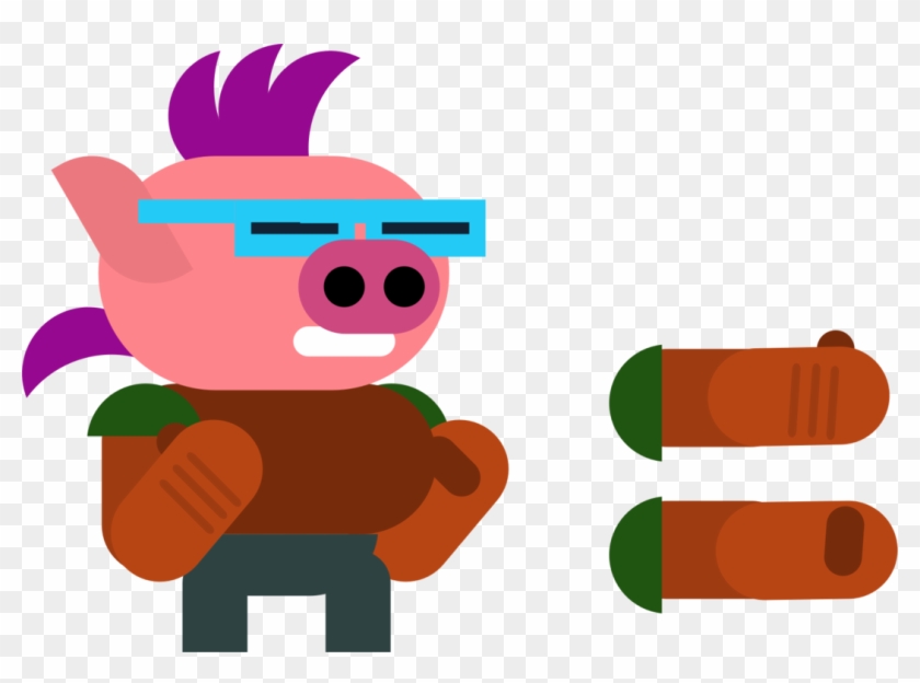 Bebop Jazz Doom Trumpet Cartoon - Cartoon Clipart #705331