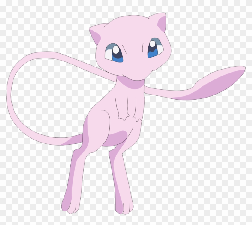 Mew, Mew - Pokemon With Long Tail Clipart