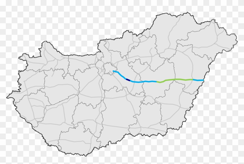M4 Autópálya Hungary - M8 Hungary Clipart #705413