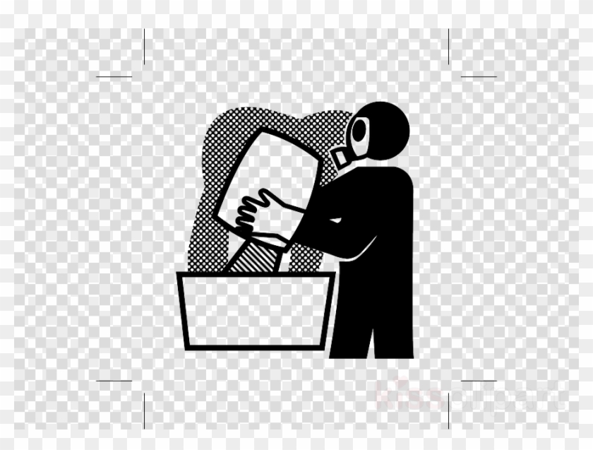 Poison Clipart Gas Mask Poison Biological Hazard - Png Man Truck & Bus Transparent Png