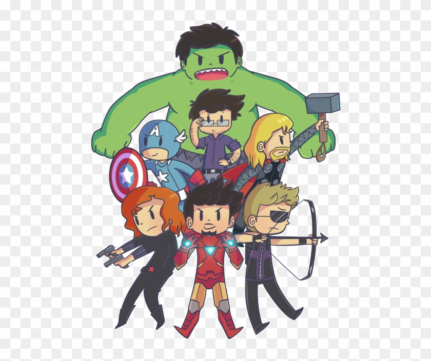 Brony Iron Man Tony Stark Captain America Steve Rogers - Avengers Cute Fan Art Clipart