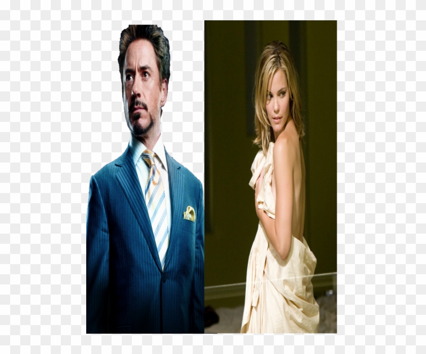 Christine Everhart And Tony Stark - Christine Everhart Kiss Clipart