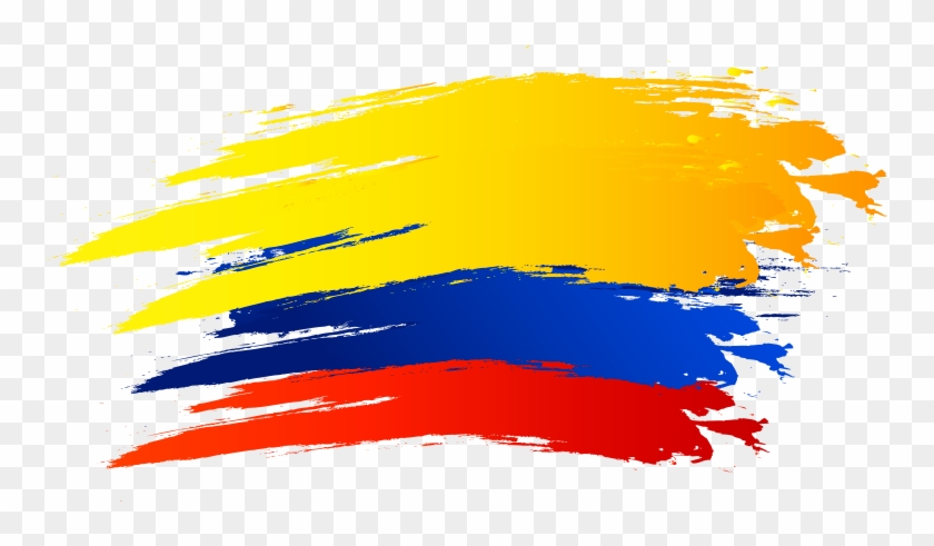 Bandera-colombia - Dia Del Himno Nacional Clipart #706226