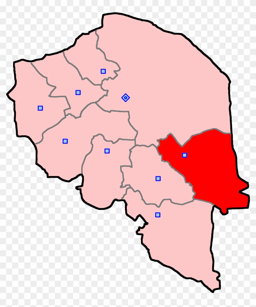 Bam Constituency - Map Clipart #706251