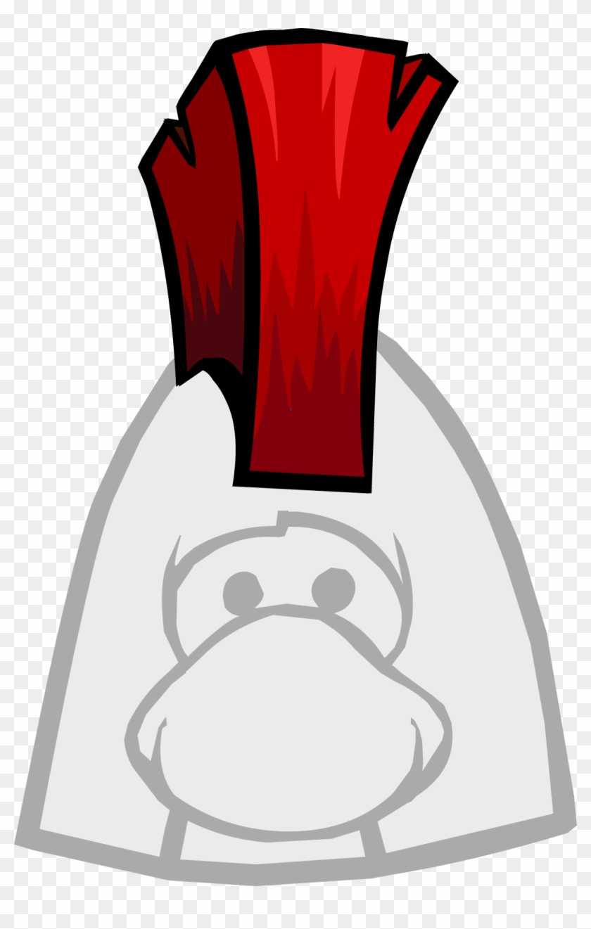 Mohawk Png - Up Sweep Club Penguin Clipart #706531
