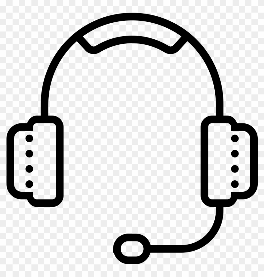 Source - Https - //icons8 - Com/icon/1360/headset - - Gaming Headset Logo Png Clipart