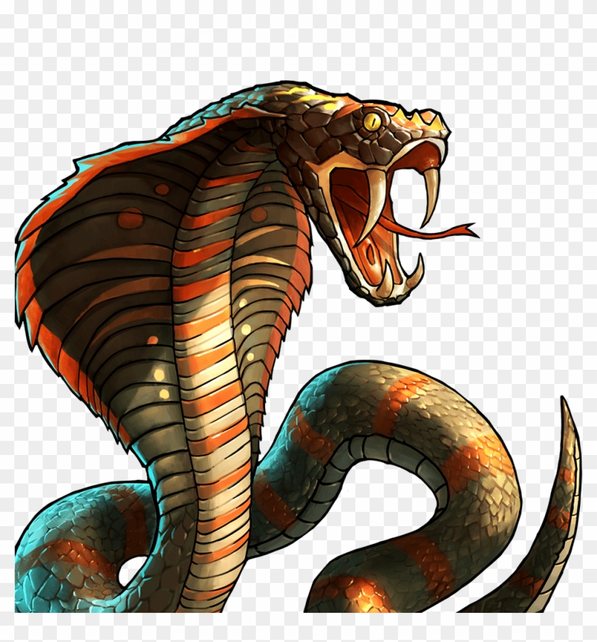 Cobra Png - Gambar Ular Cobra Keren Clipart #706587