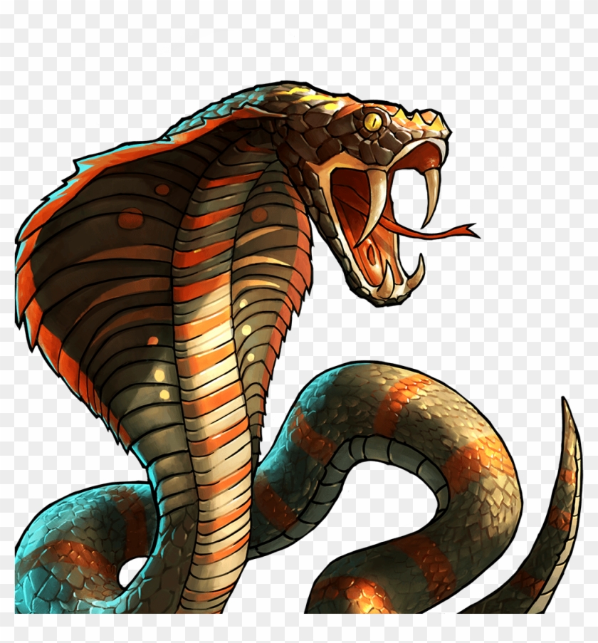 Cobra Png - Gambar Ular Cobra Keren Clipart