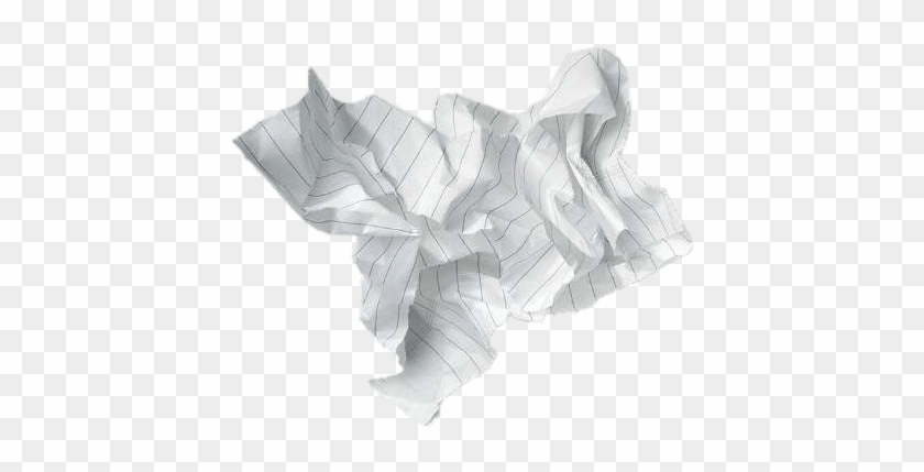 Crumpled Lined Sheet - Sketch Clipart #706799