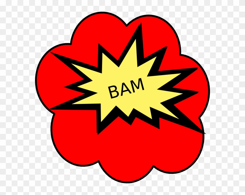 Bam 2 Clip Art - Comic Bam Png Transparent Png