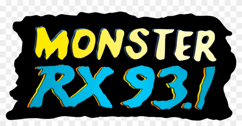File - Rx 93 - 1 - Monster Radio Rx 93.1 Clipart