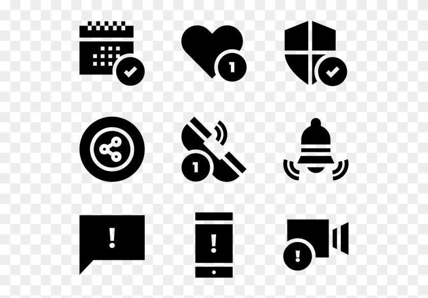 Notifications - Video Icon Vector Clipart