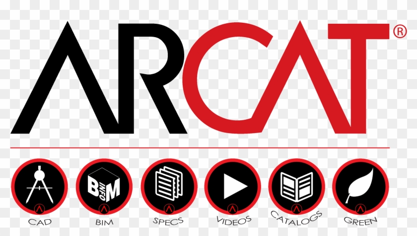 Arcat Logos With Icons - Bim Clipart #707732