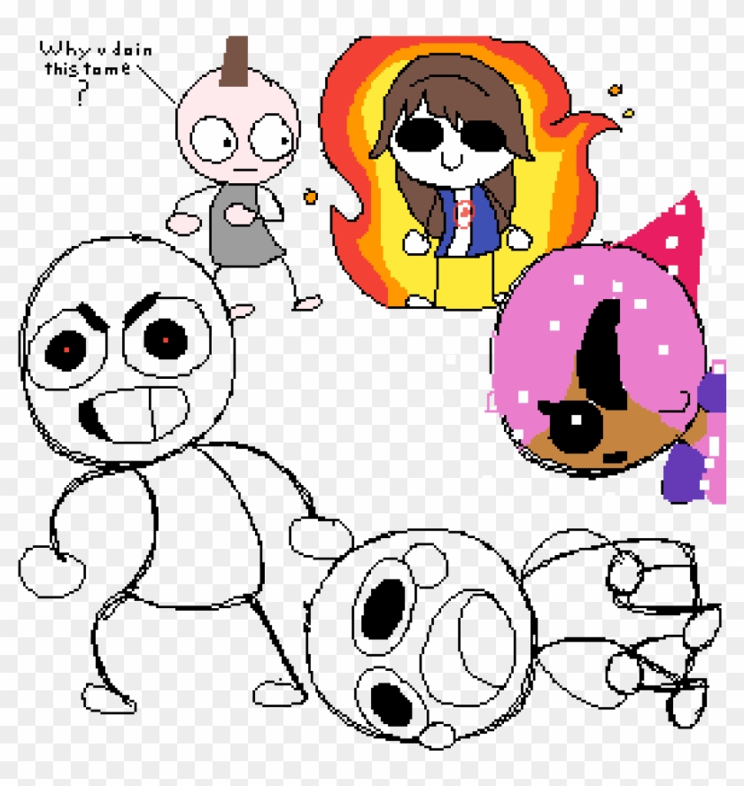 I Made The Guy With The Mohawk - Draw The Squad Transparent Clipart #708042