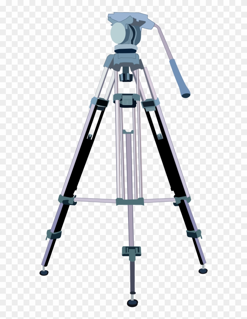 File - Tripod - Svg - Video Camera Tripod Clipart #708151