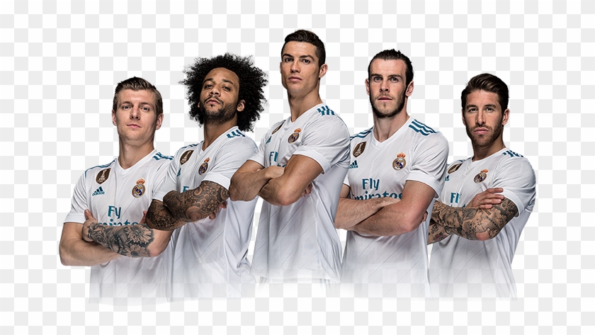 Real Madrid Team Png Clipart