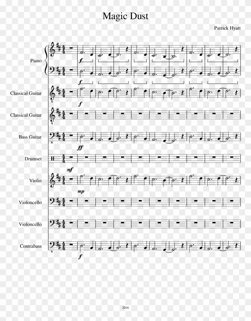Print - Sheet Music Clipart