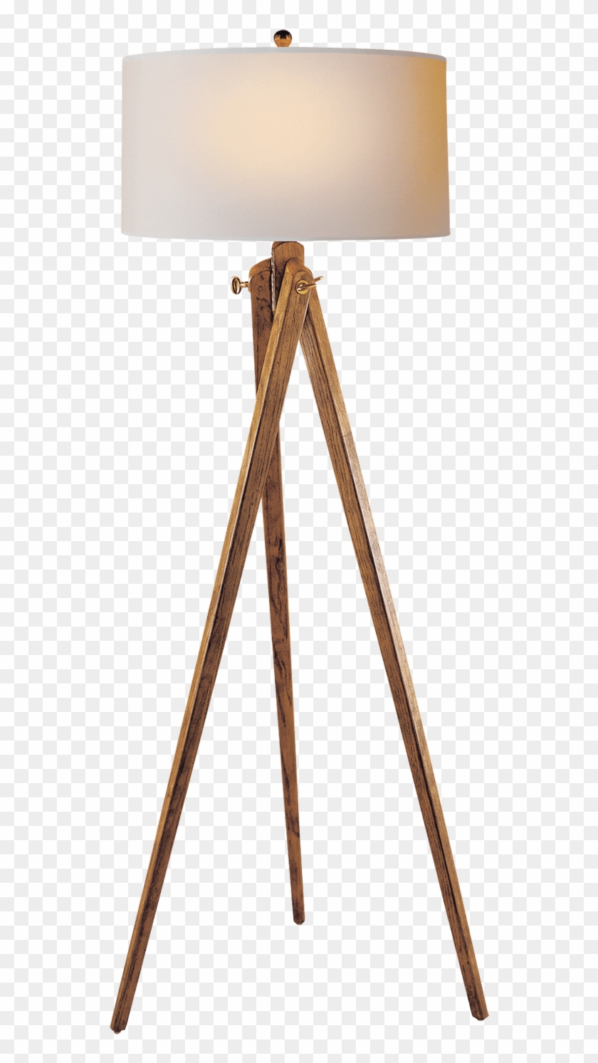 Tripod Floor Lamp Circa Lighting - Wooden Tripod Floor Lamp Clipart #709047