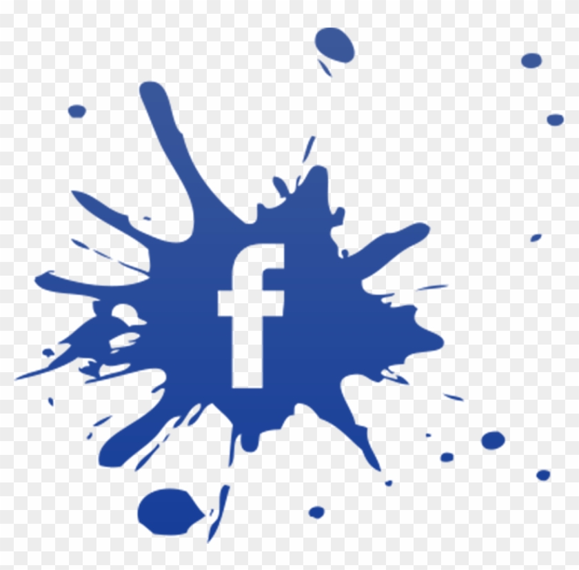 Fb - Facebook Logo Splash Png Clipart #709132