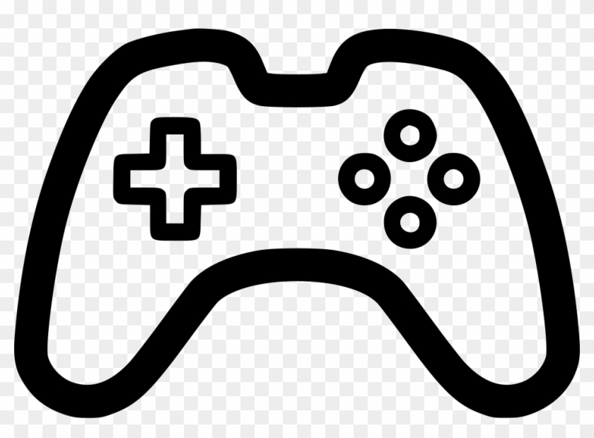 Game Controller Pad Videogame Icon Free Download Png - Control Video Game Png Clipart