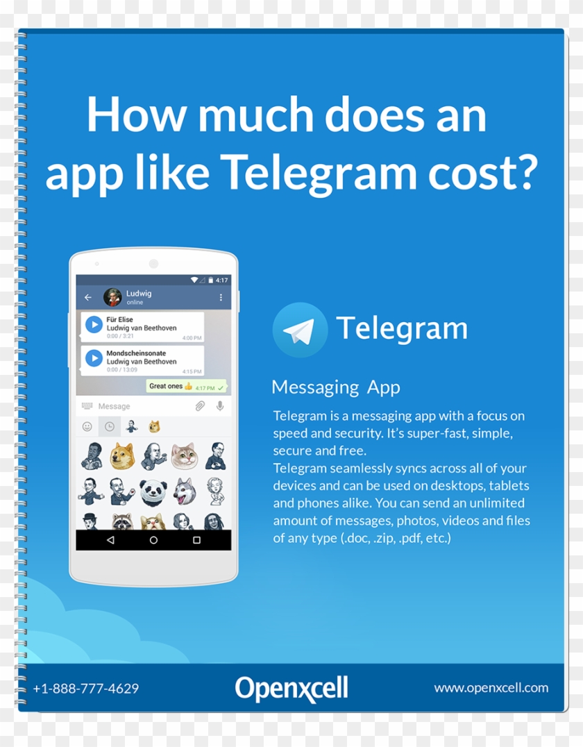 How Much Does An App Like Telegram Cost - Empresa Clipart