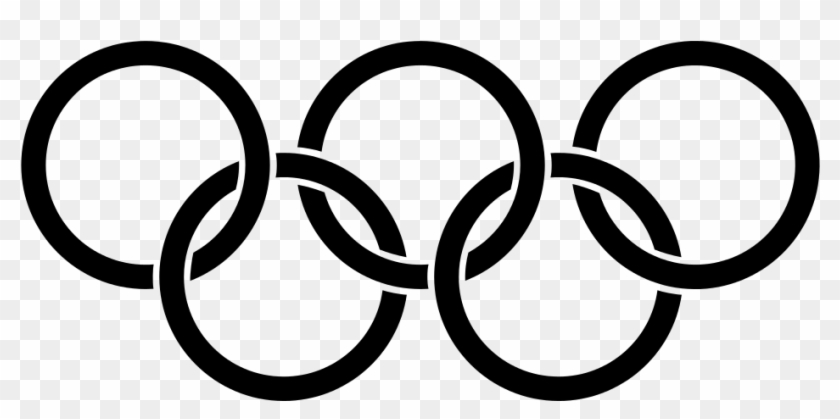 Olympic Rings Png - Olympic Games Logo Black Clipart