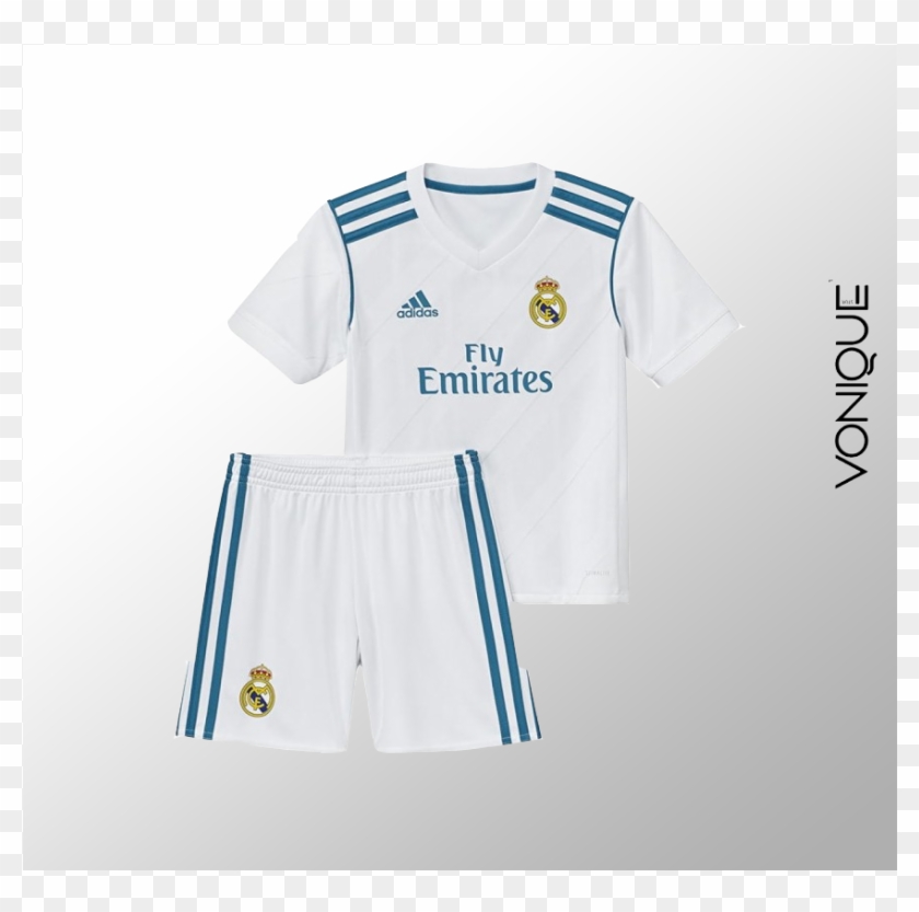 Kids Football Jerseys In Mumbai, Kids Fc Real Madrid - Emirates Clipart