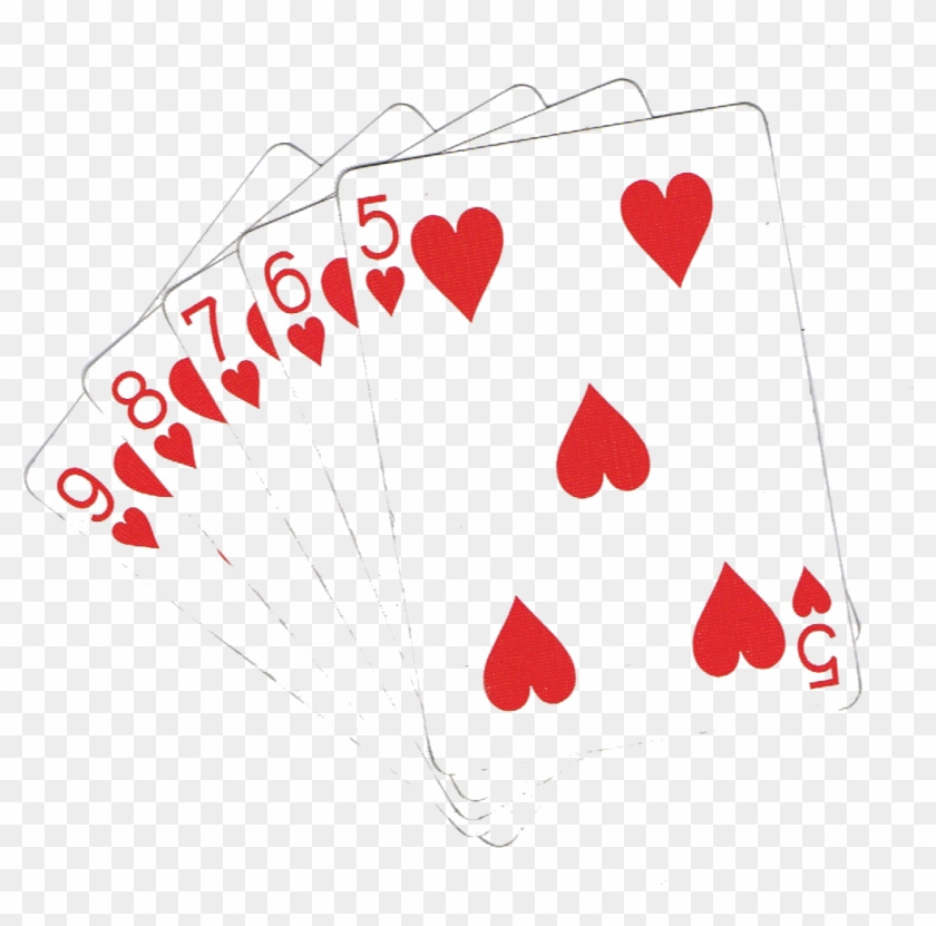 5 Of Hearts Playing Card , Png Download Clipart #710303