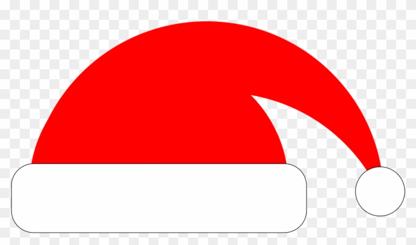 Santa Claus Hat Christmas Red Transparent Image - Circle Clipart